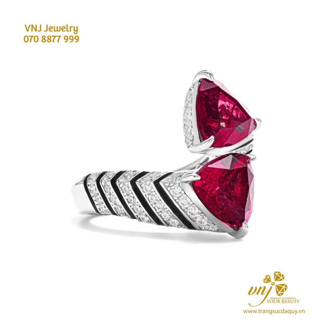 Bộ Trang Sức Đá Spinel Thiên Nhiên BSI1