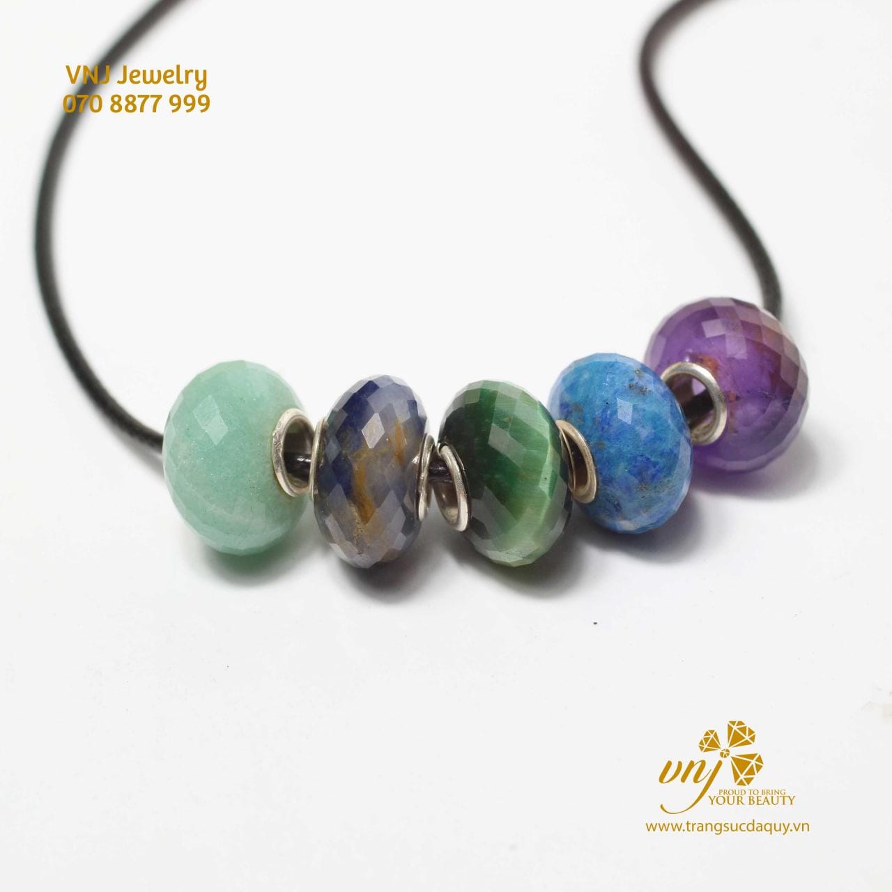 Charm Đá Thạch Anh Xanh Aventurine CDQX3 - Ảnh 7