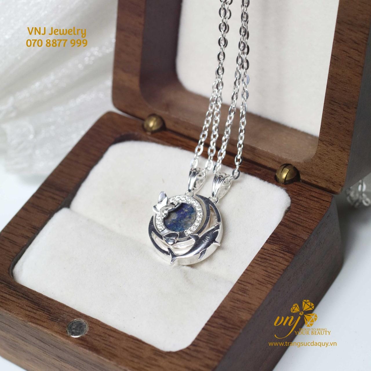 Mặt Dây Chuyền Đôi Ghép Hình CD08