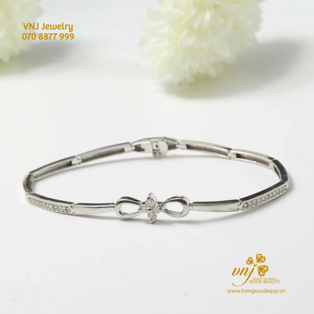 Lắc Tay Kim Cương Infinity LTD4