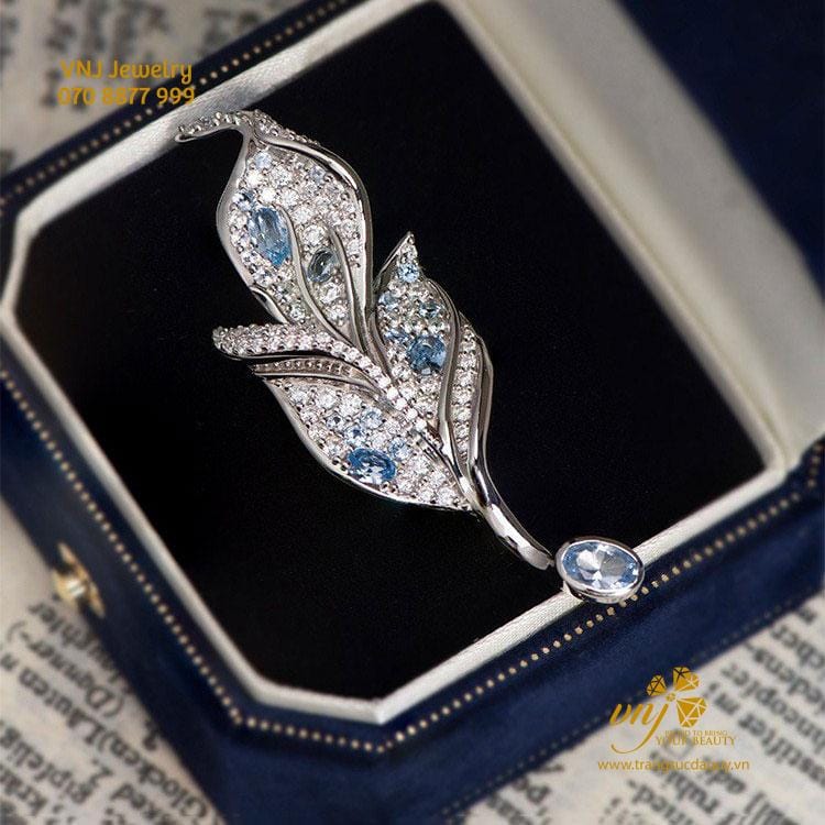 Combo Nhẫn Kèm Cài Áo Chiếc Lá CF29 - Ảnh 6