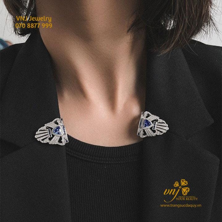 Combo Đa Năng - Mặt Dây Chuyền - Ghim Cài Áo- Cufflink CF28 - Ảnh 6