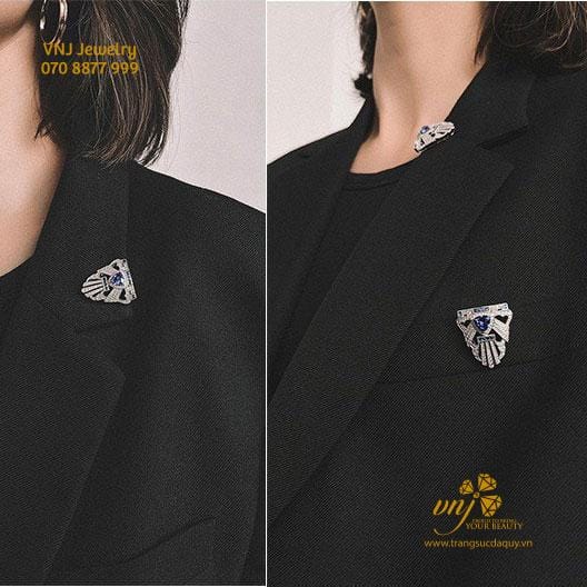 Combo Đa Năng - Mặt Dây Chuyền - Ghim Cài Áo- Cufflink CF28 - Ảnh 5