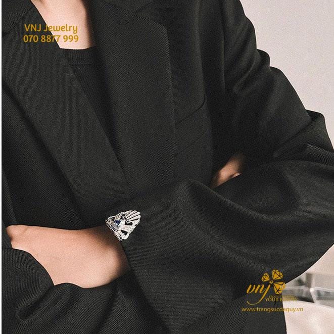 Combo Đa Năng - Mặt Dây Chuyền - Ghim Cài Áo- Cufflink CF28 - Ảnh 4