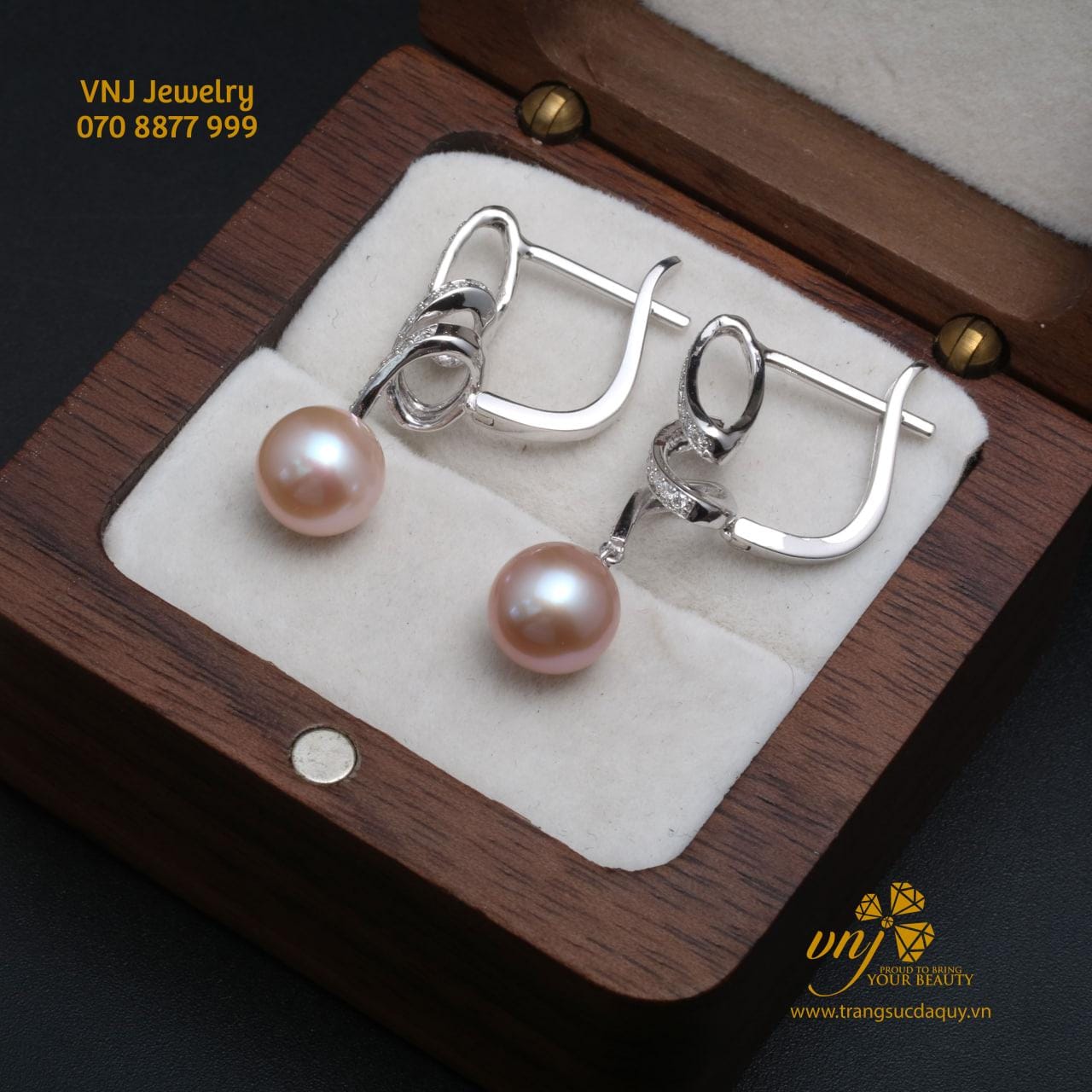 Bông Tai Ngọc Trai BTNT20