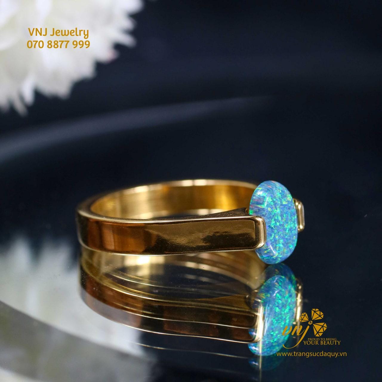 Nhẫn Đá Opal Unisex NWO5