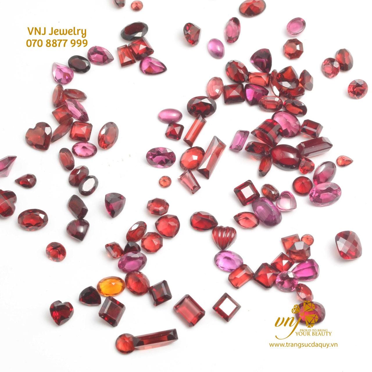 Đá Garnet Đỏ Thiên Nhiên DQG9 - Ảnh 4