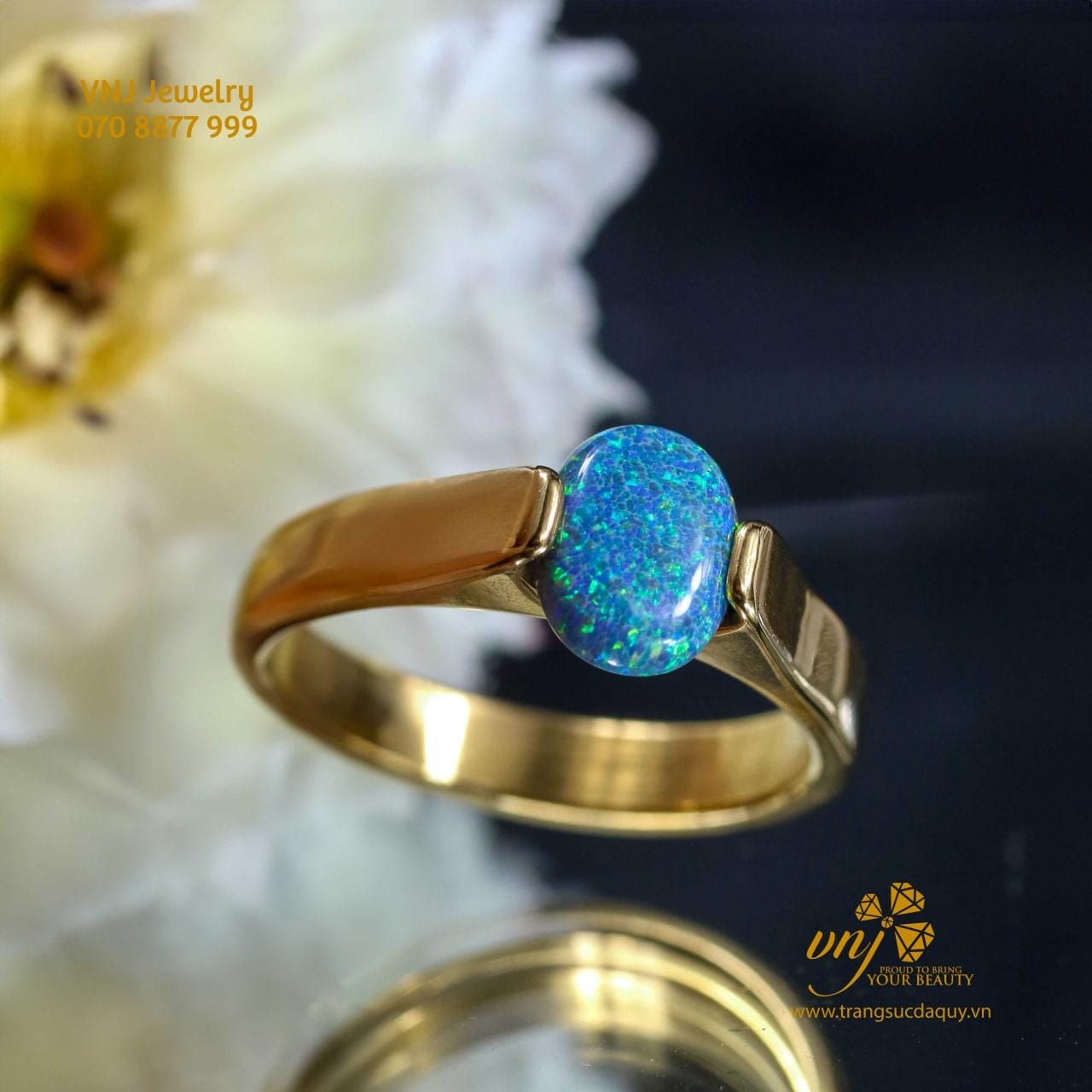 Nhẫn Đá Opal Unisex NWO5