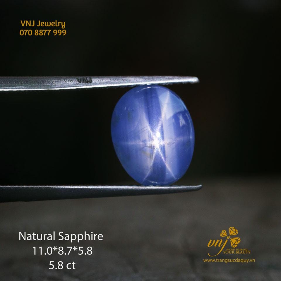 Sapphire Sao Xanh Thiên Nhiên VJS95