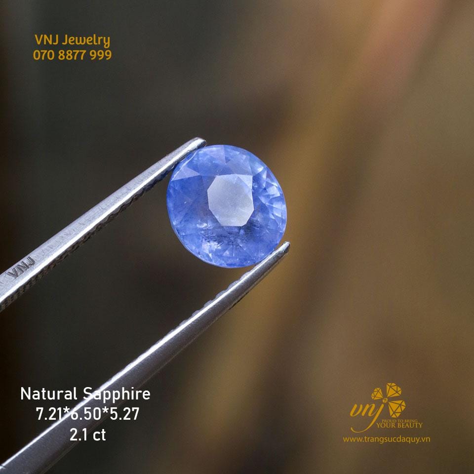 Đá Sapphire Medium Blue VJS102