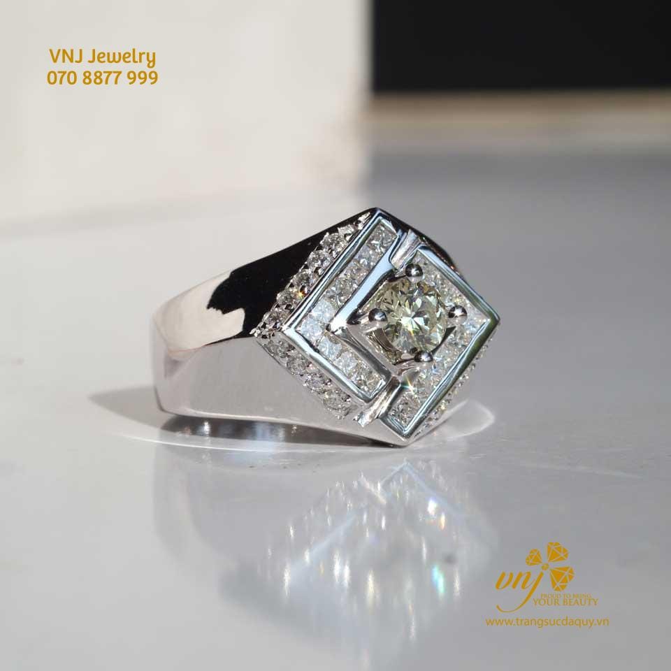 Nhẫn Kim Cương Vàng NM84
