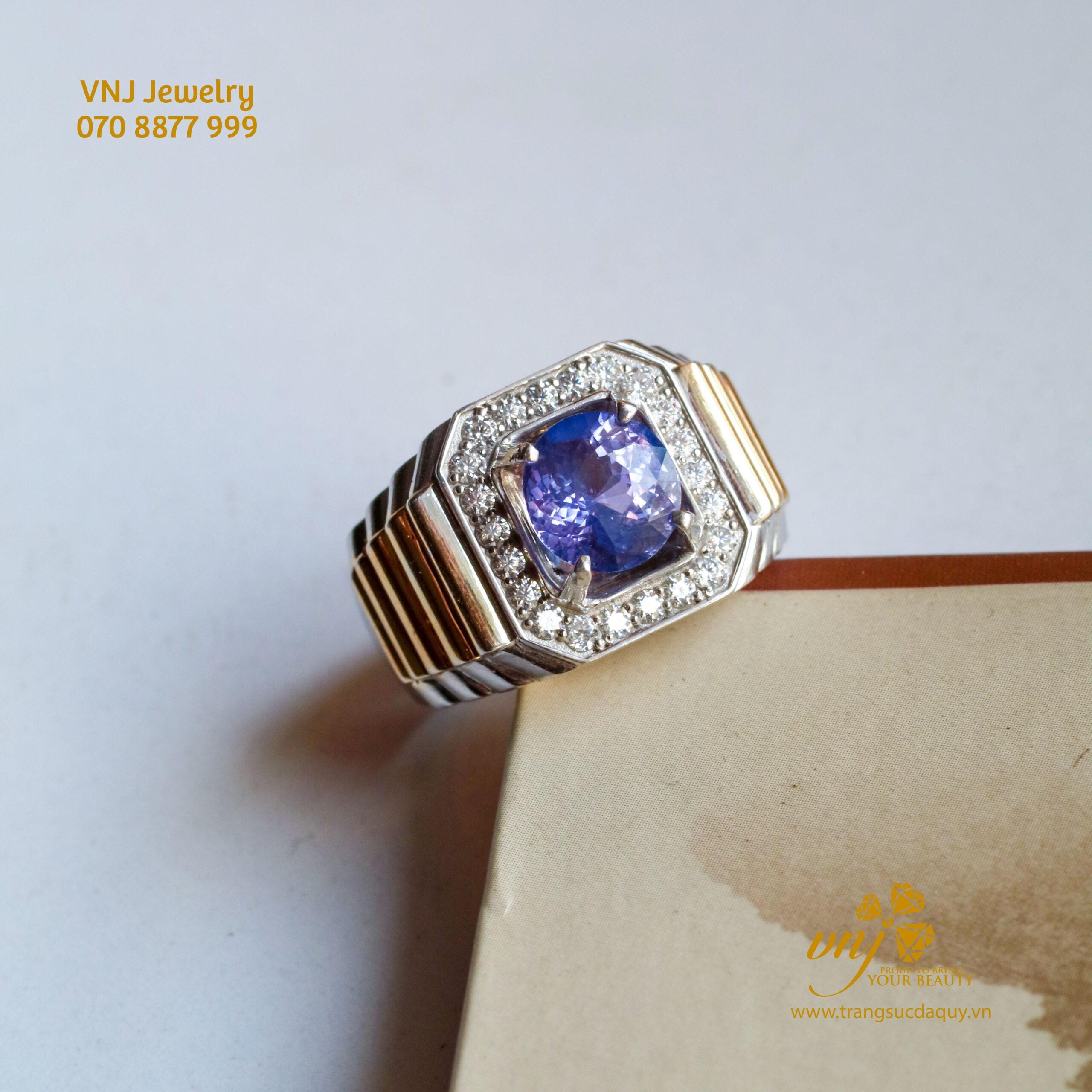 Nhẫn Đá Sapphire NM82 - Ảnh 3