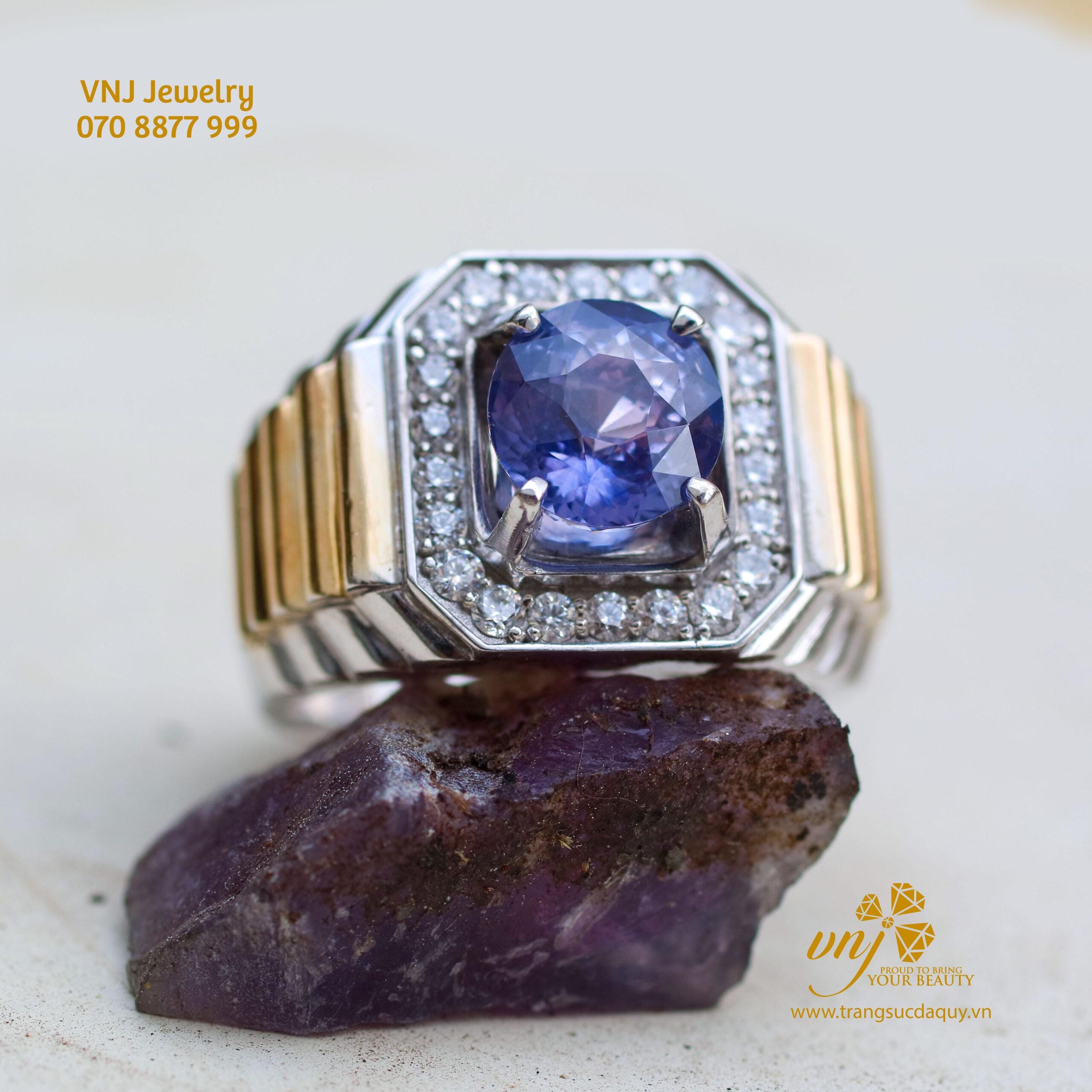 Nhẫn Đá Sapphire NM82 - Ảnh 2
