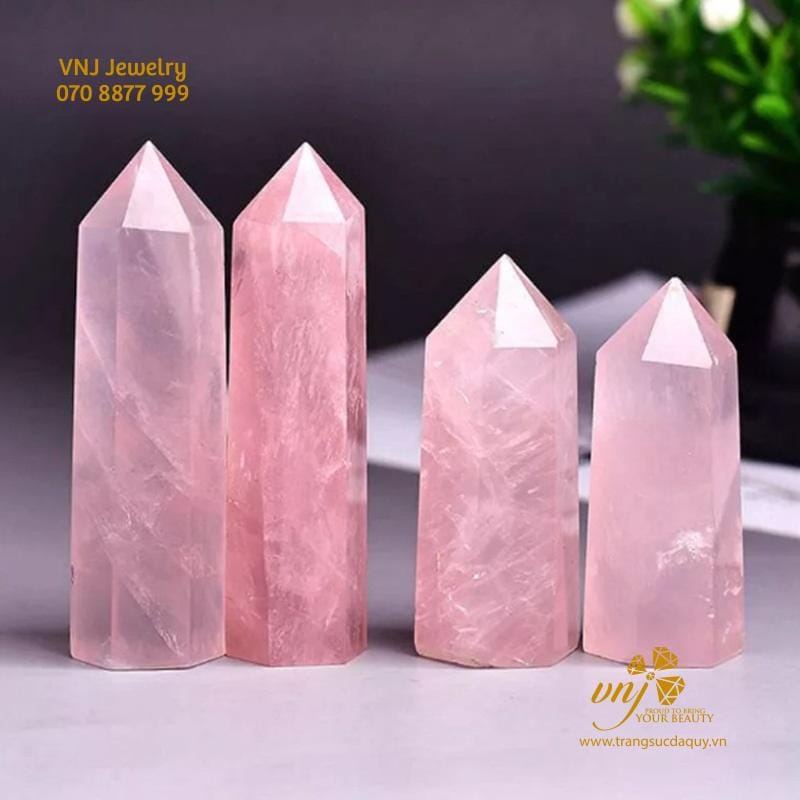 Thạch Anh Hồng Viên Đá Của Tình Yêu