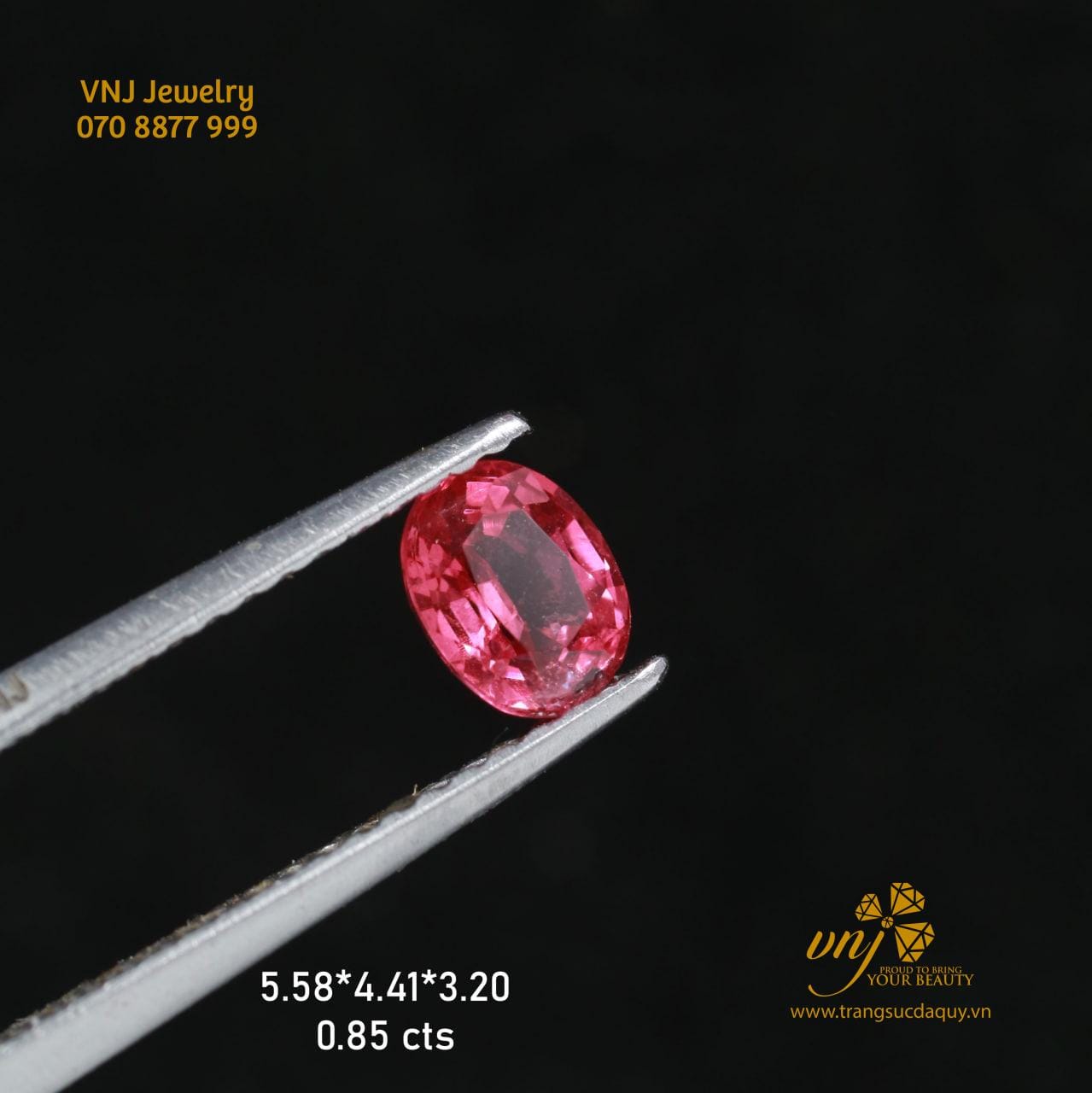 Spinel Đỏ Thiên Nhiên DQSI16