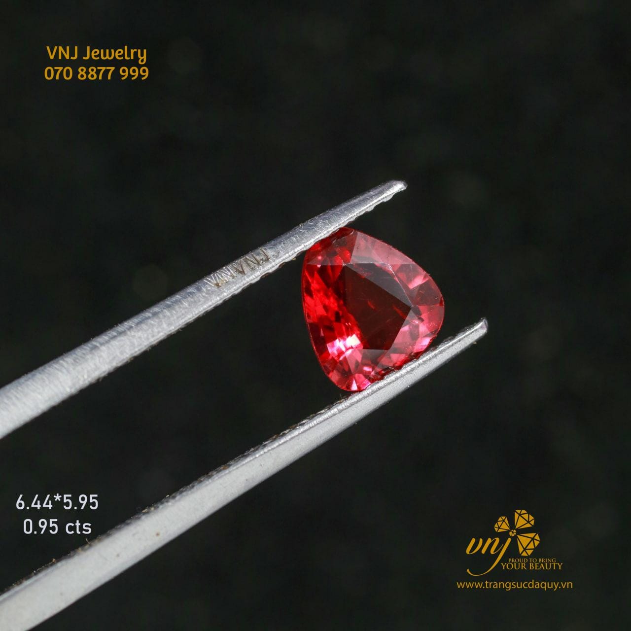 Spinel Đỏ Thiên Nhiên DQSI19