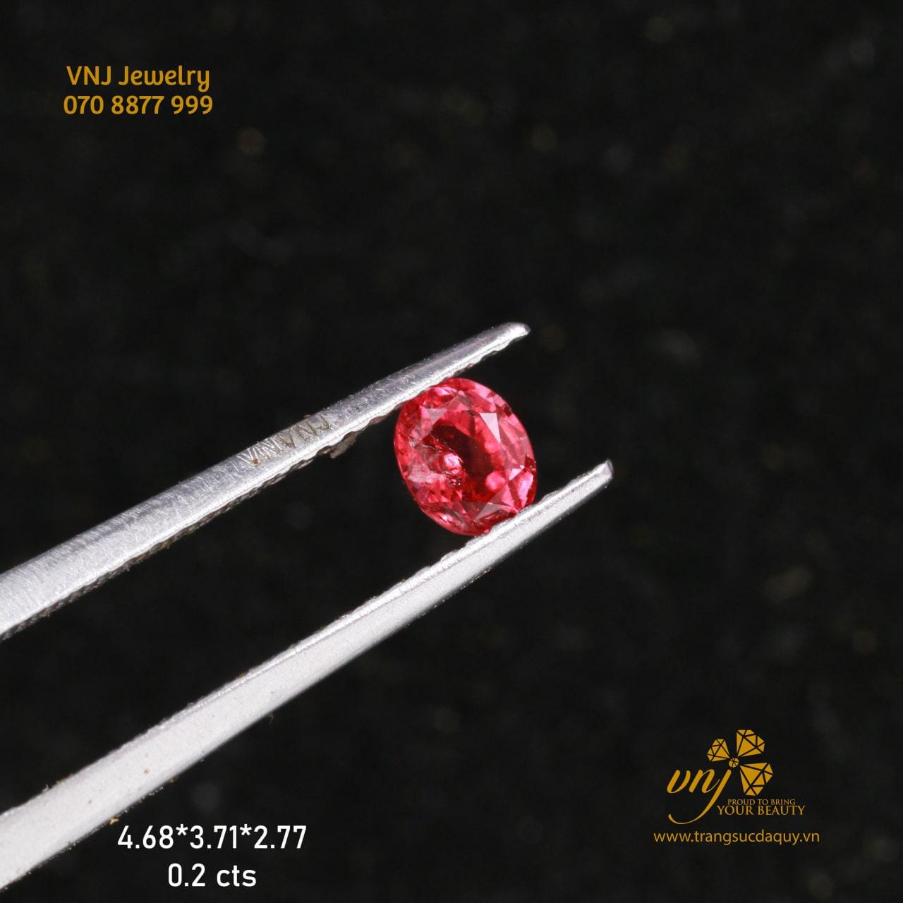 Spinel Đỏ Thiên Nhiên DQSI18