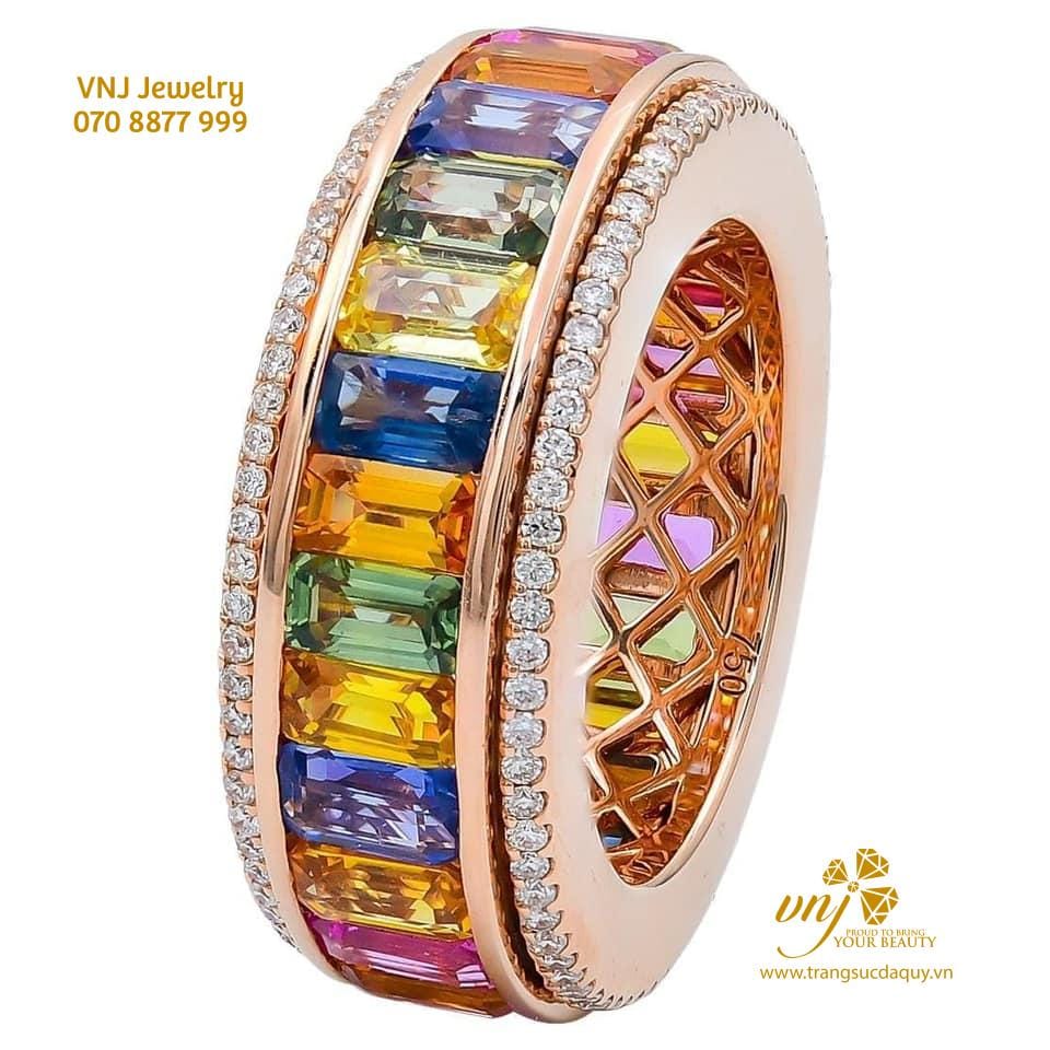Mẫu Nhẫn Xoay Đẹp Dành Cho Nam Và Nữ