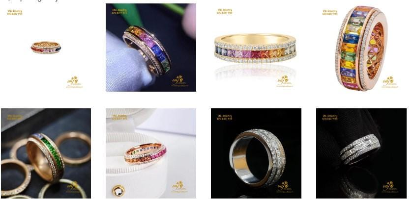 Mẫu Nhẫn Xoay Đẹp Dành Cho Nam Và Nữ