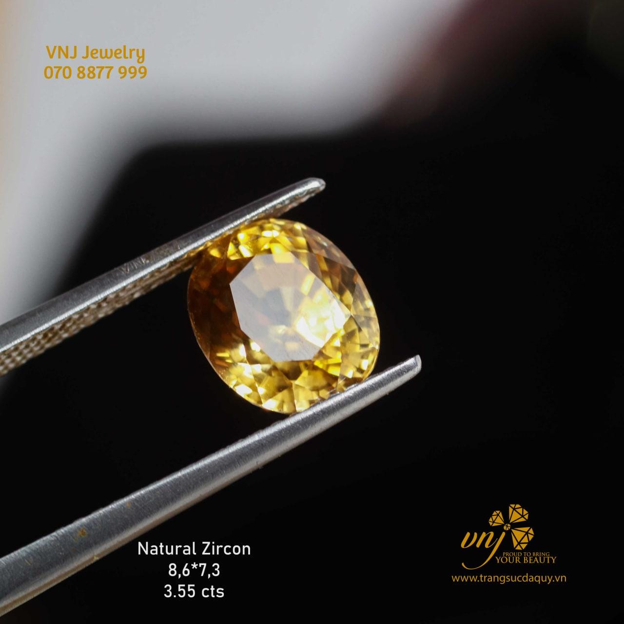 Zicon Vàng Thiên Nhiên DQZ14