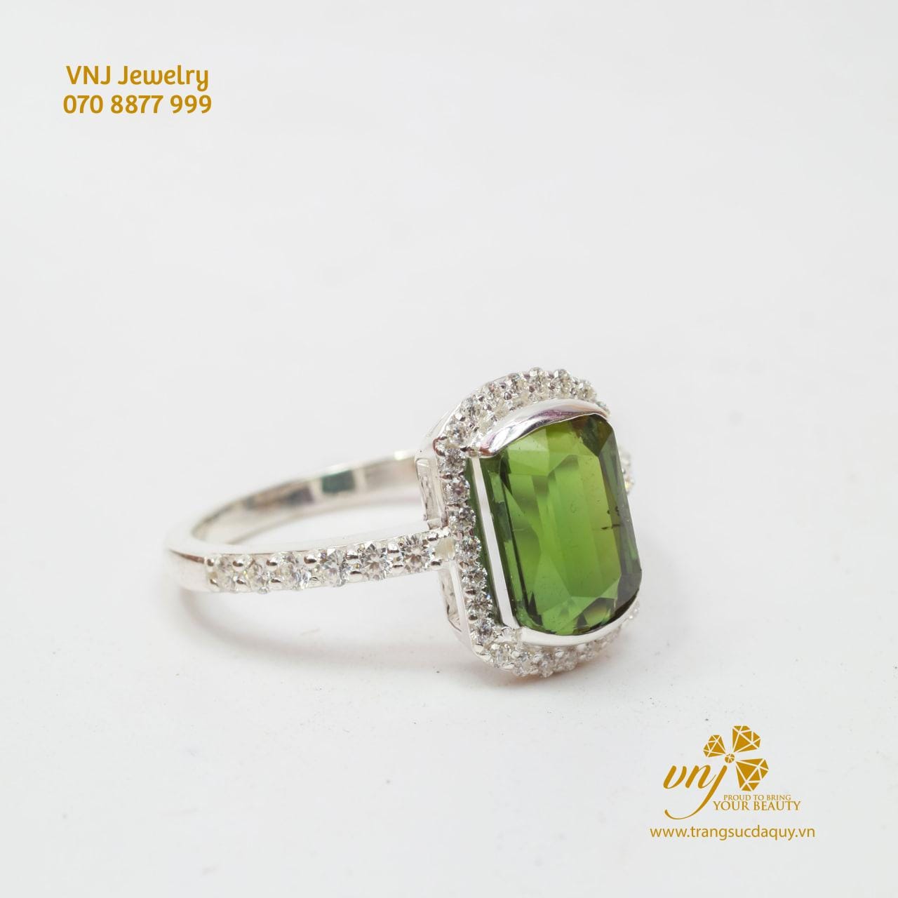 Nhẫn Nữ Đá Peridot NWP11