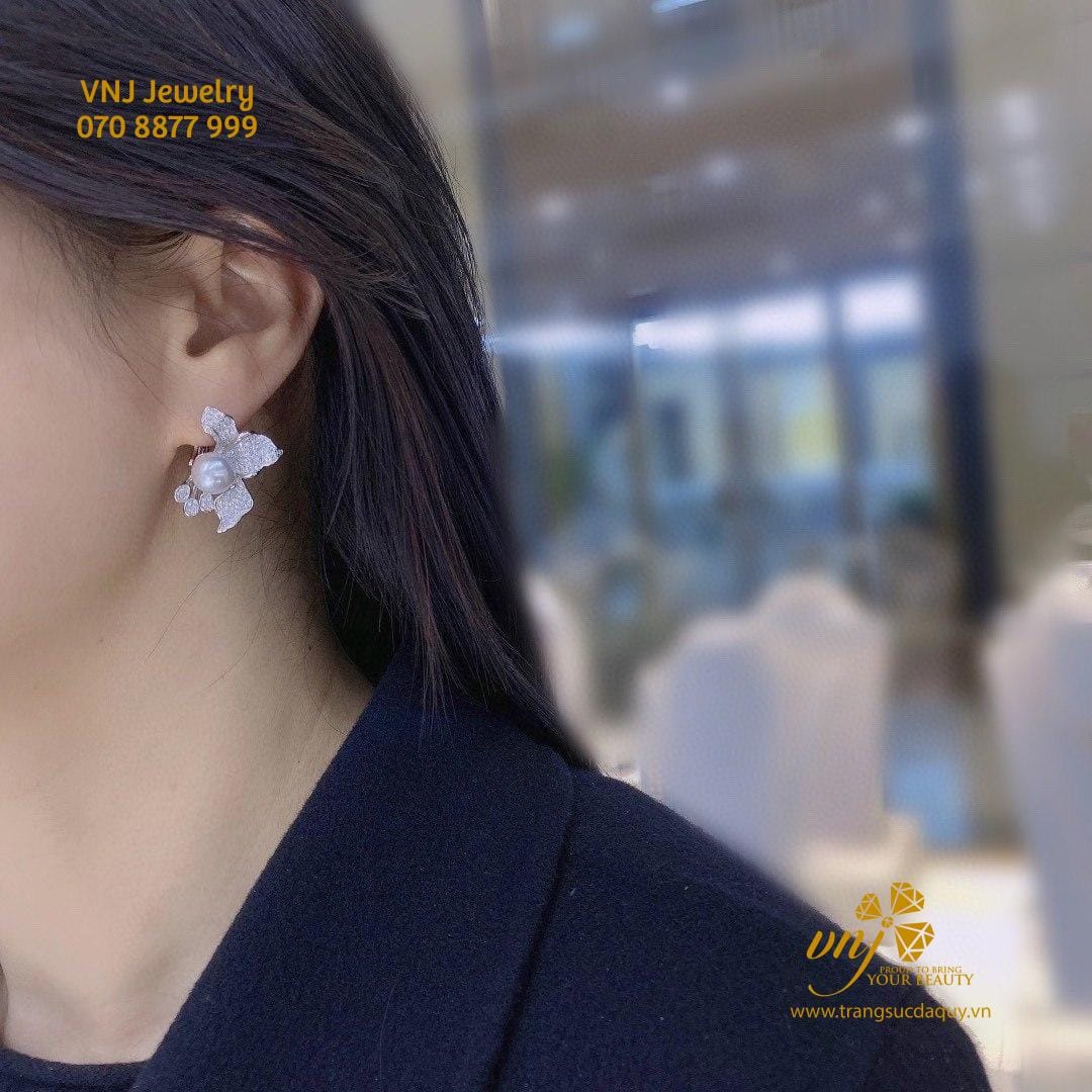 Bông Tai Ngọc Trai BTNT22