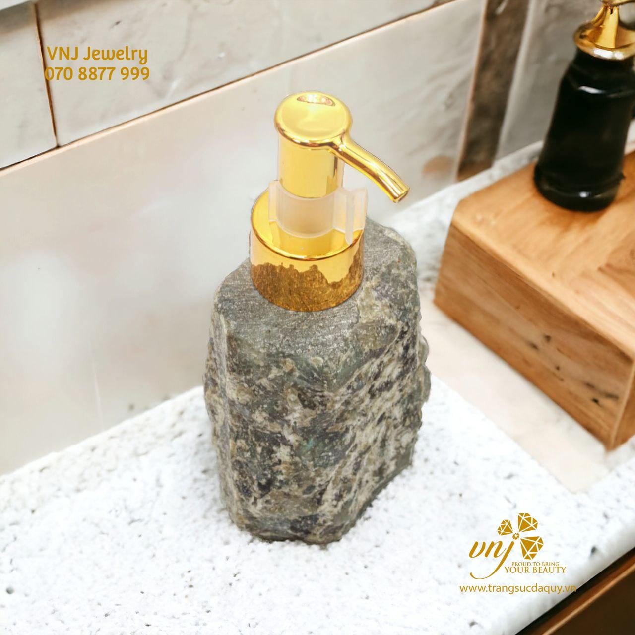 Bình Đá Quý Đựng Xà Phòng Chất Lỏng