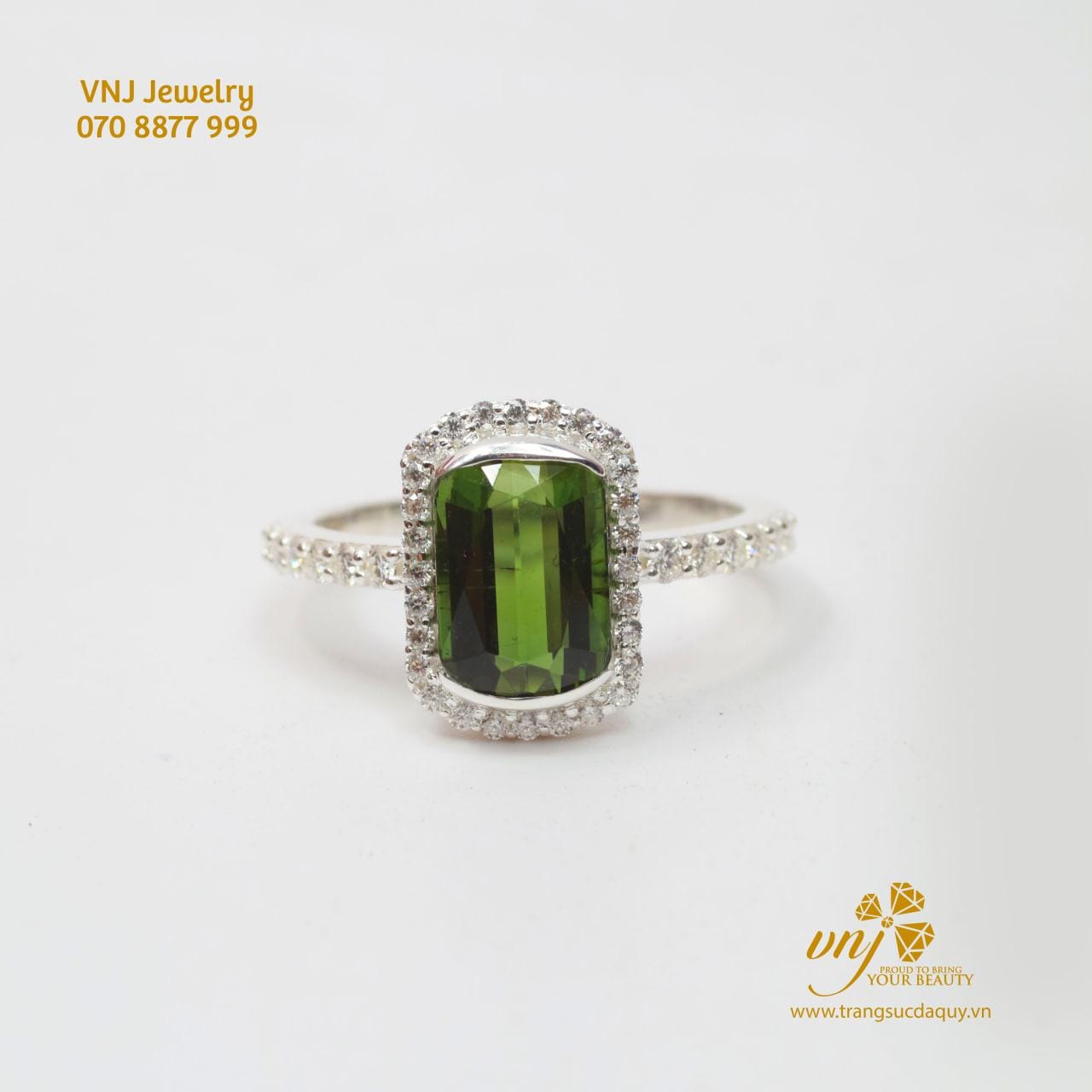 Nhẫn Nữ Đá Peridot NWP11