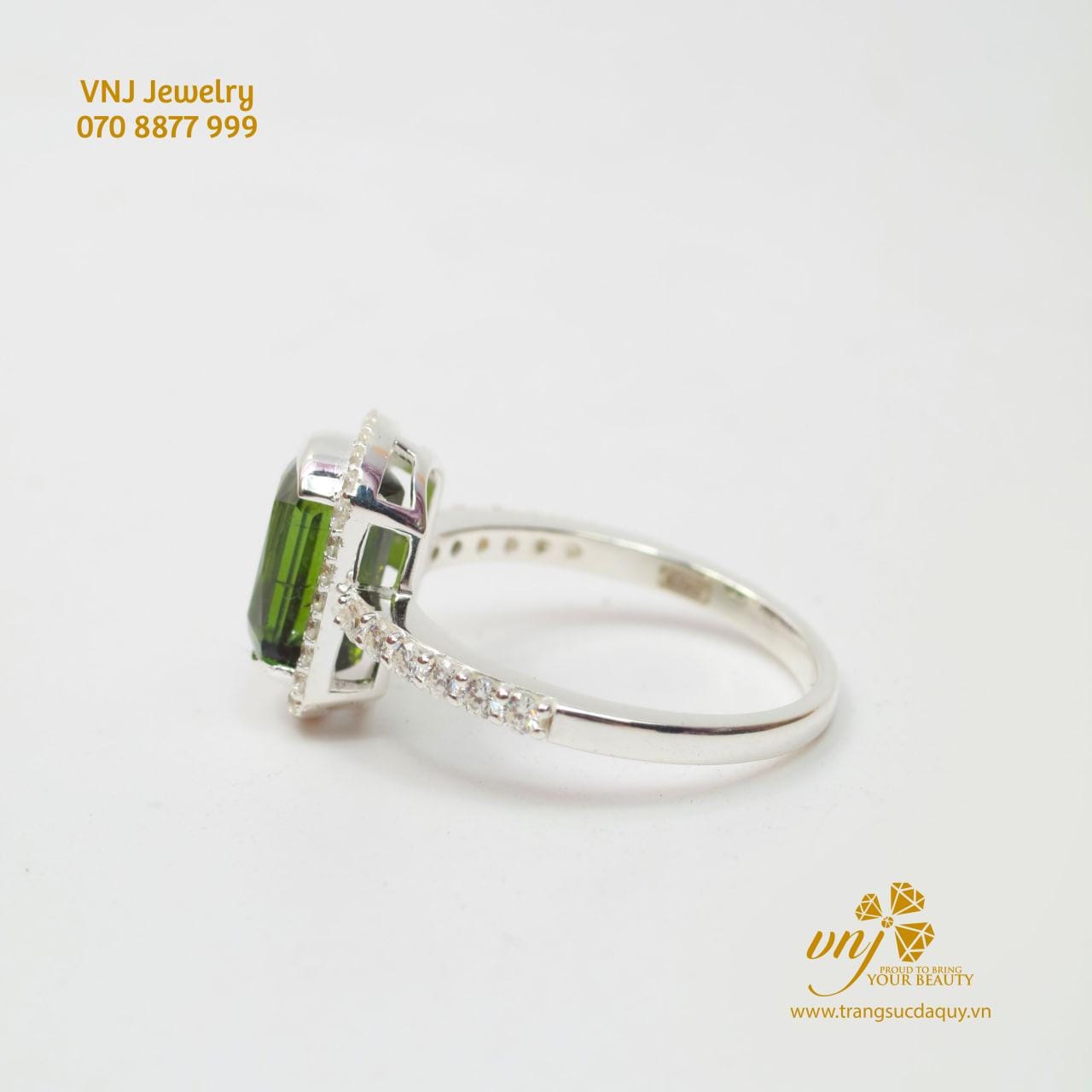 Nhẫn Nữ Đá Peridot NWP11