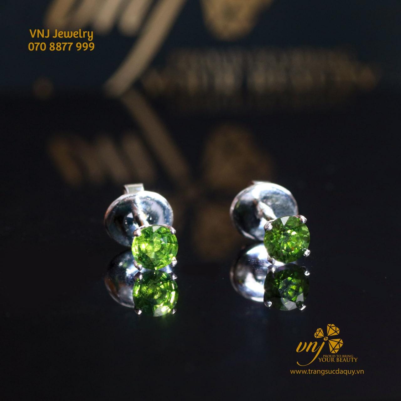 Bộ Trang Sức đá Sapphire Xanh (3)