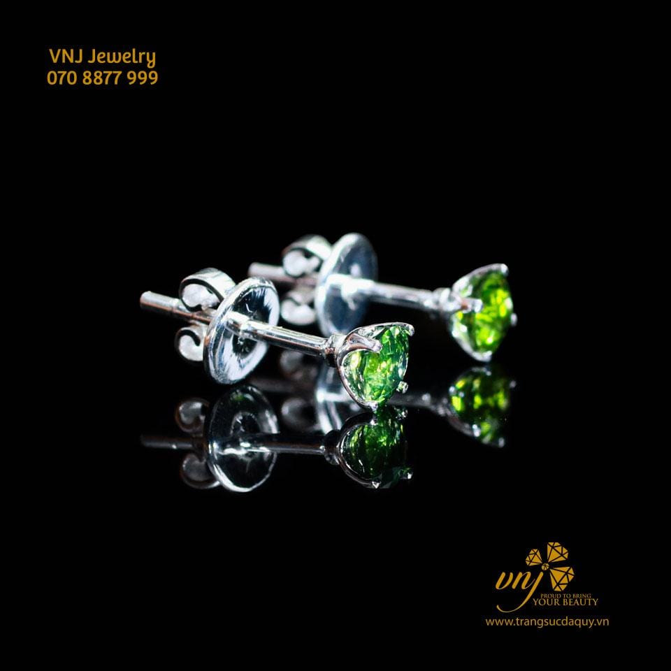 Bông Tai Sapphire Xanh Bts19 (2)