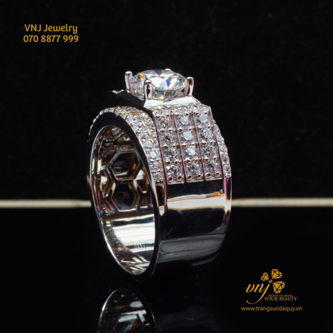 Nhẫn Full Moissanite Nm92 (8)