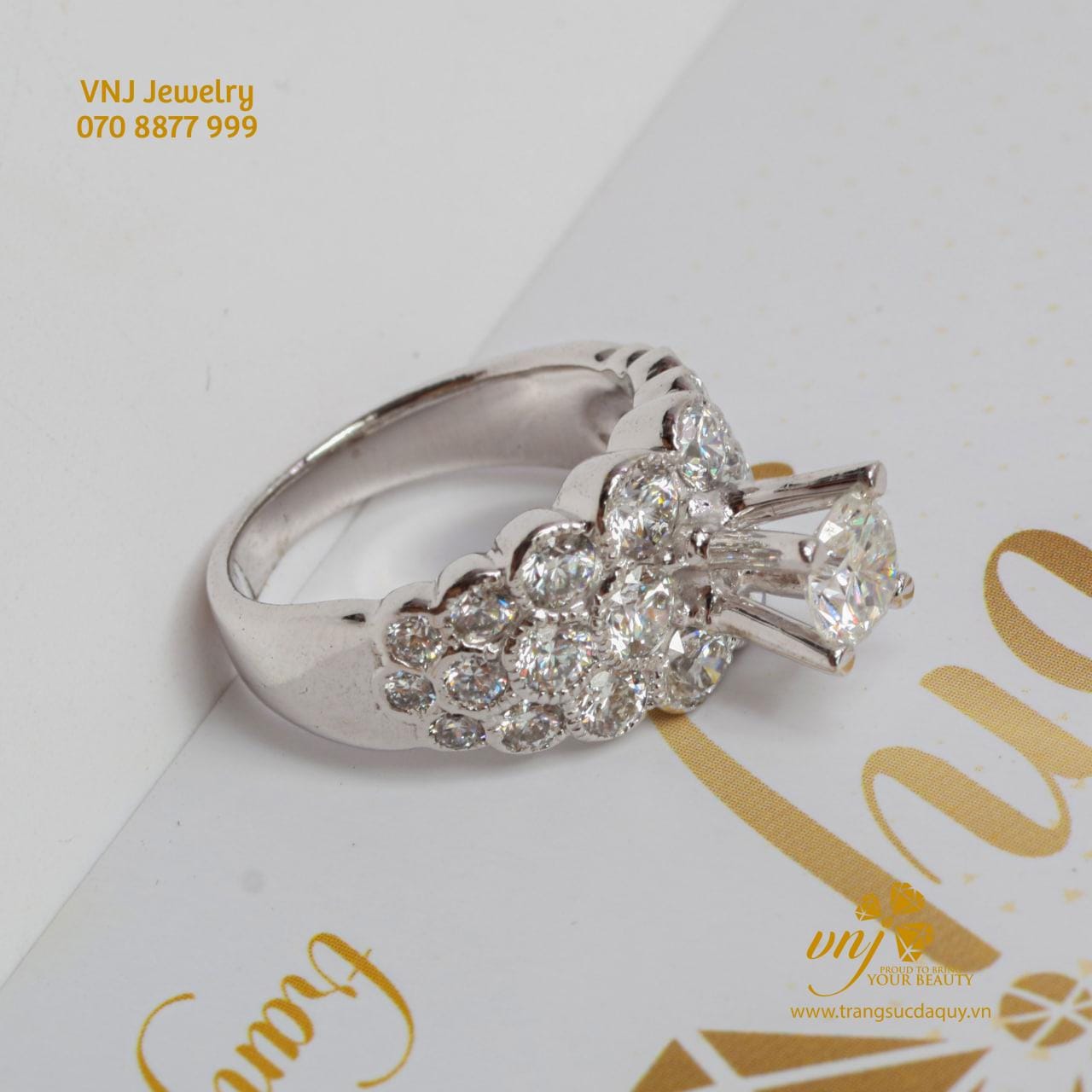 Nhẫn Kim Cương Thiên Nhiên Nwd6