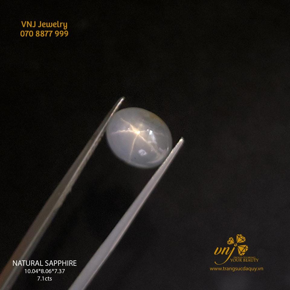 Sapphire Trắng Thiên Nhiên Vjs126