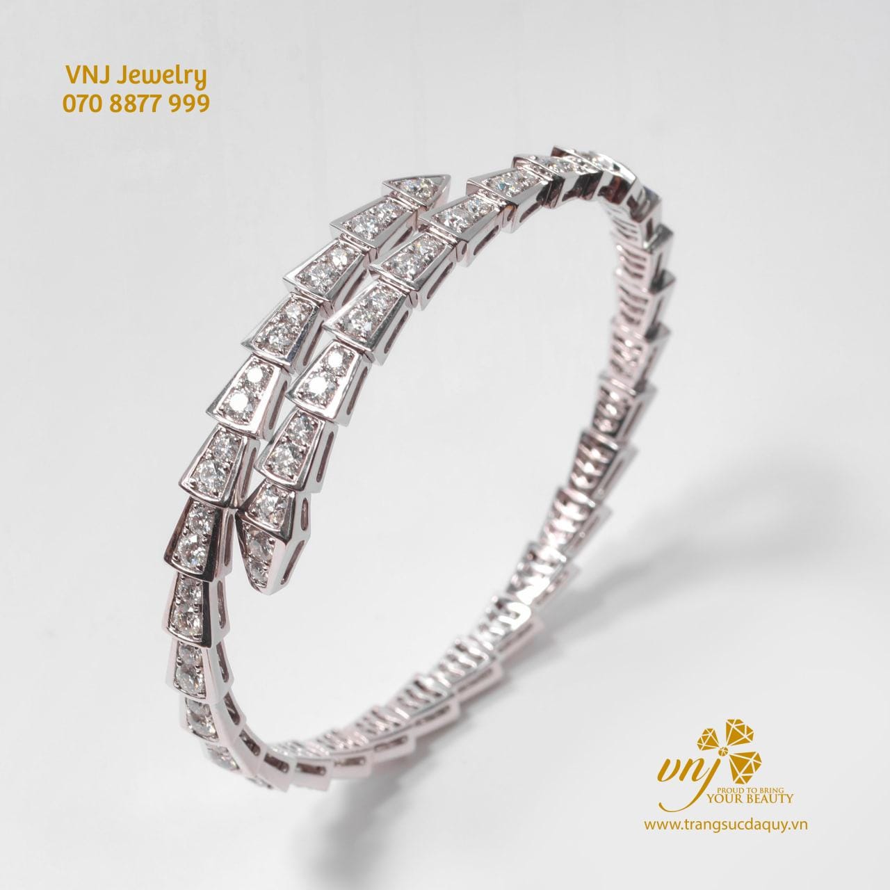 Vòng Tay Rắn Vàng 18K LTG4