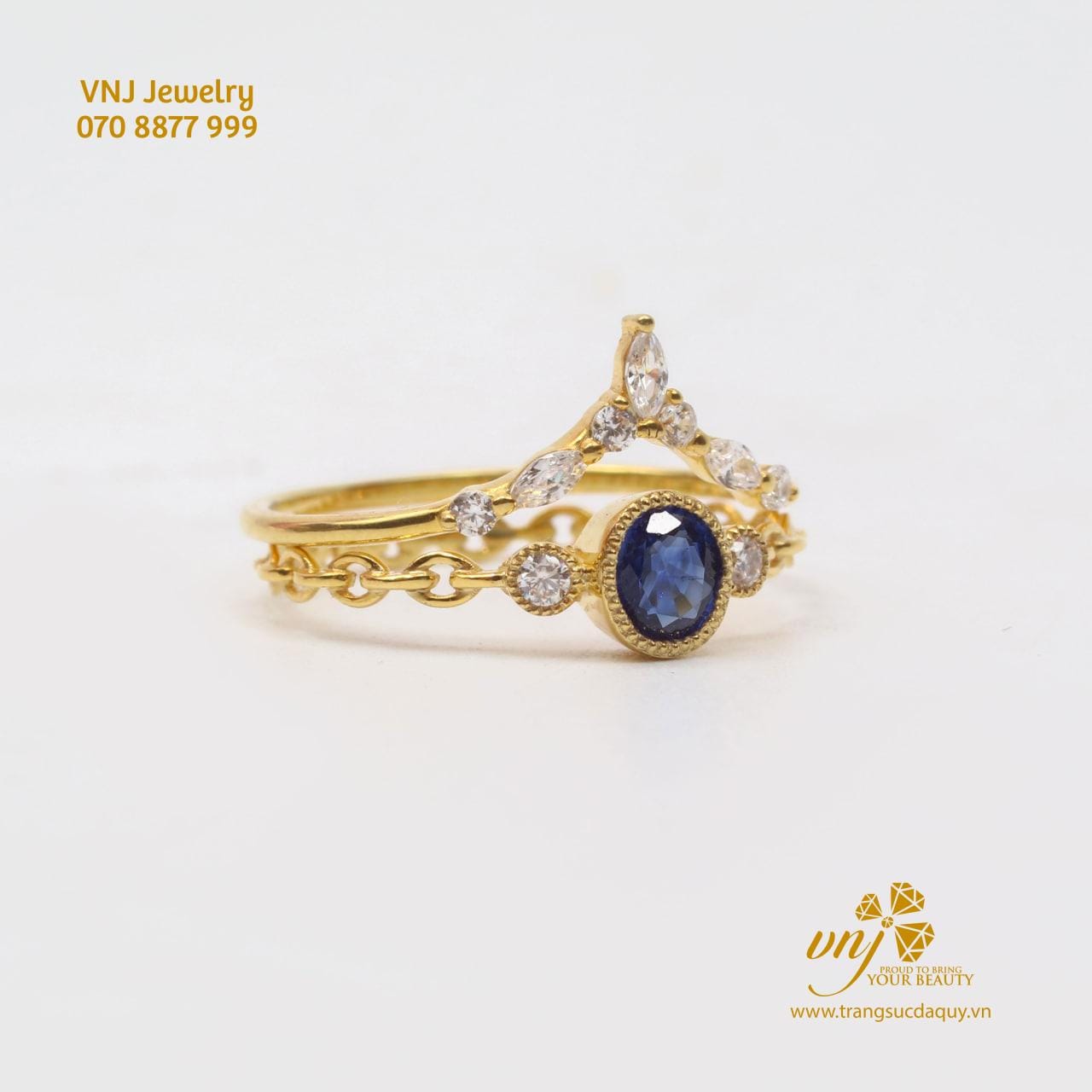 Combo 2 Nhẫn Vương Miện Đá Sapphire Xanh Nws38 (5)