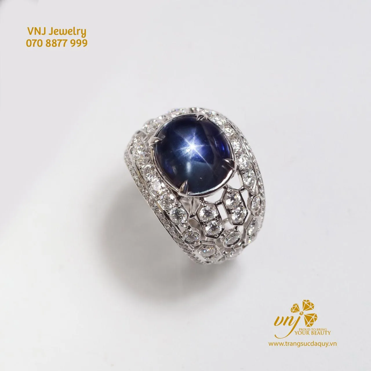 Nhẫn Đá Sapphire Xanh Dương Nm97 (4)