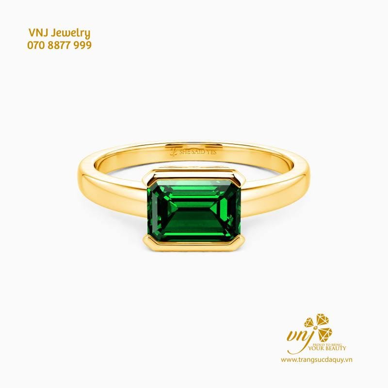Nhẫn Emerald Classic