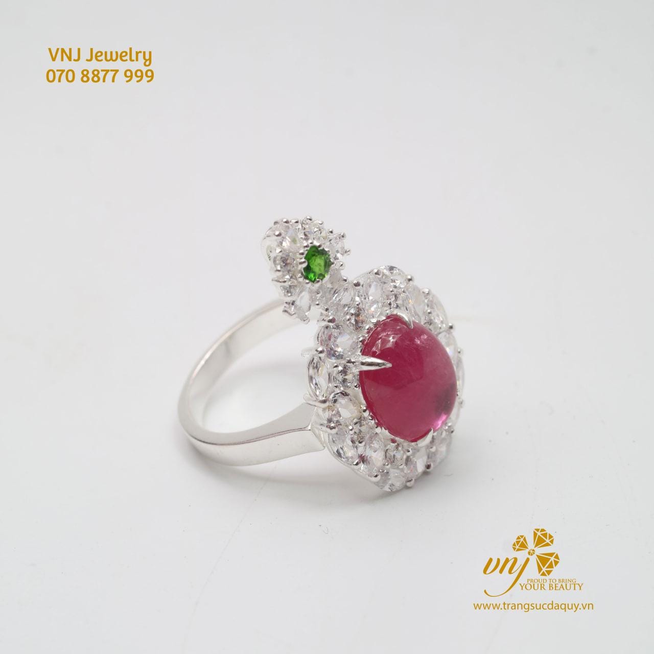 Nhẫn Kèm Mặt Dây Chuyền 2 Trong 1 Nwr14 (4)