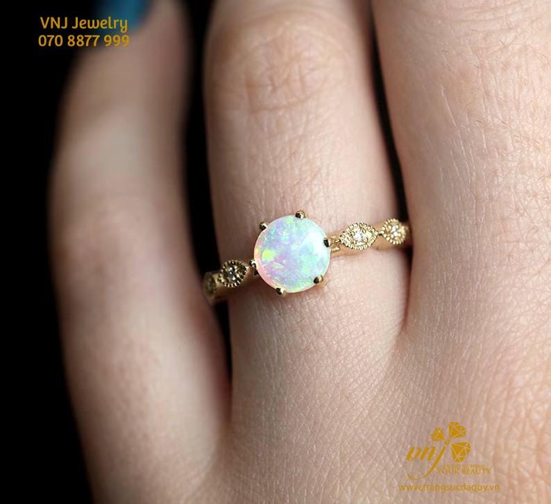 Nhẫn Opal Kim Cương Nwo3 (2)