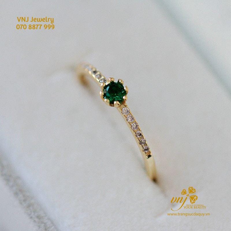 Nhẫn Pave Emerald Nwe12 (2)