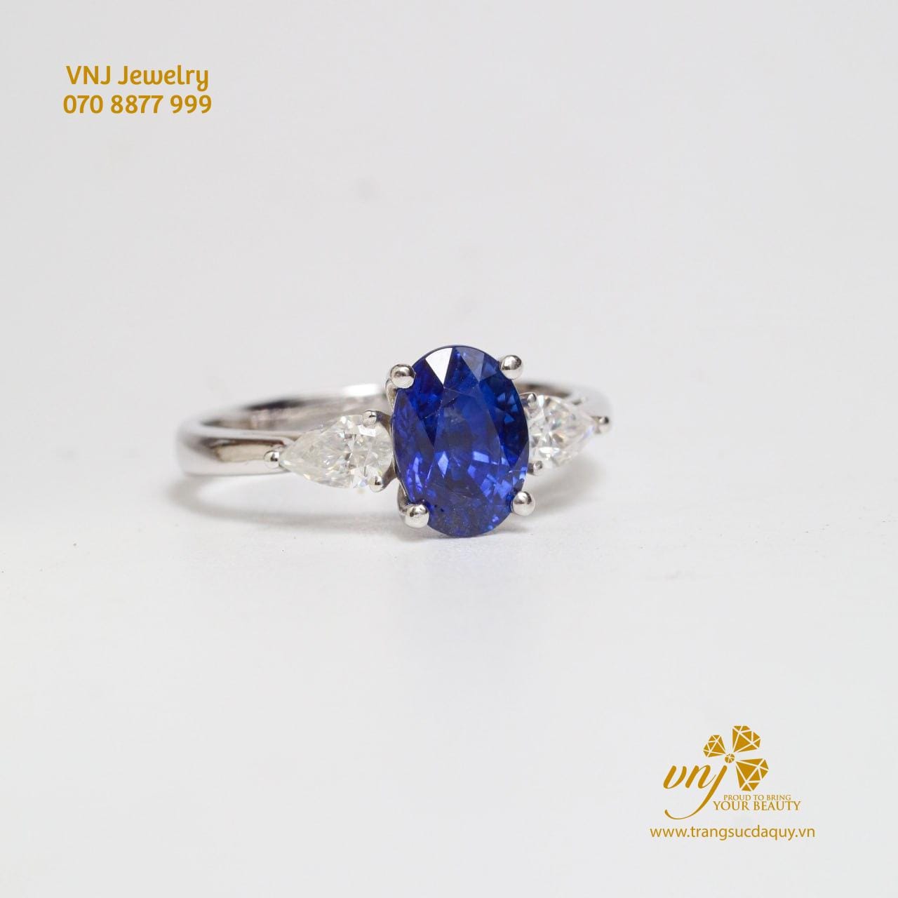 Nhẫn Sapphire Blue (2)