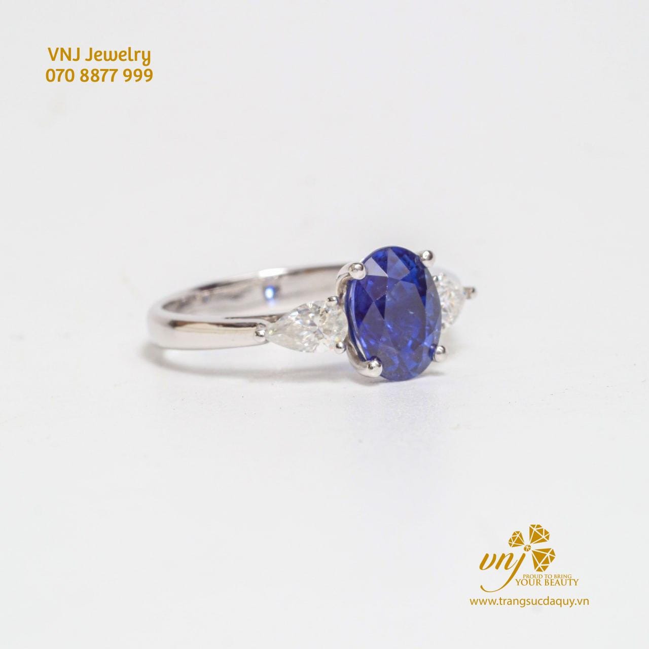 Nhẫn Sapphire Blue (3)