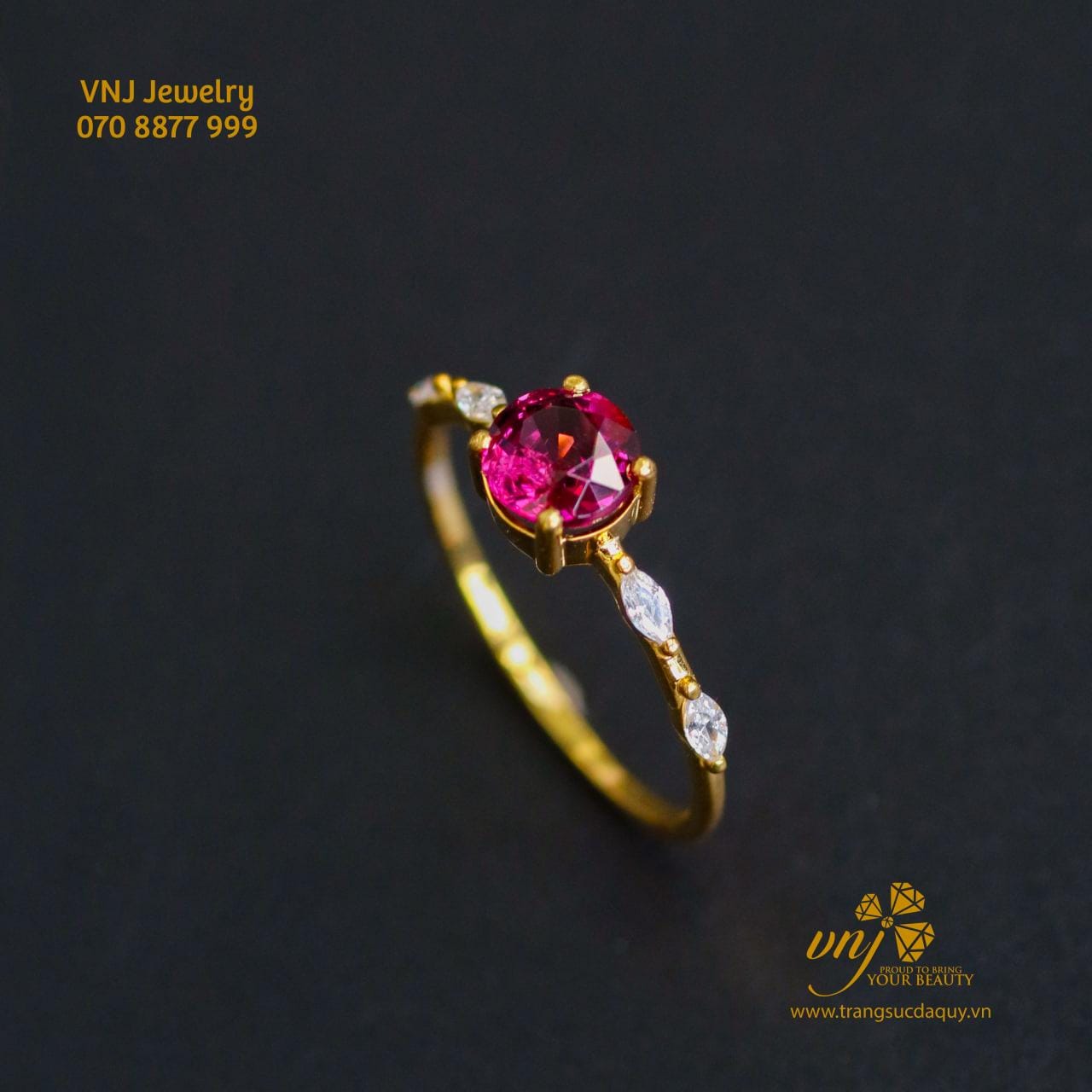 Nhẫn Spinel Hồng Thiên Nhiên Nwsi8 (3)
