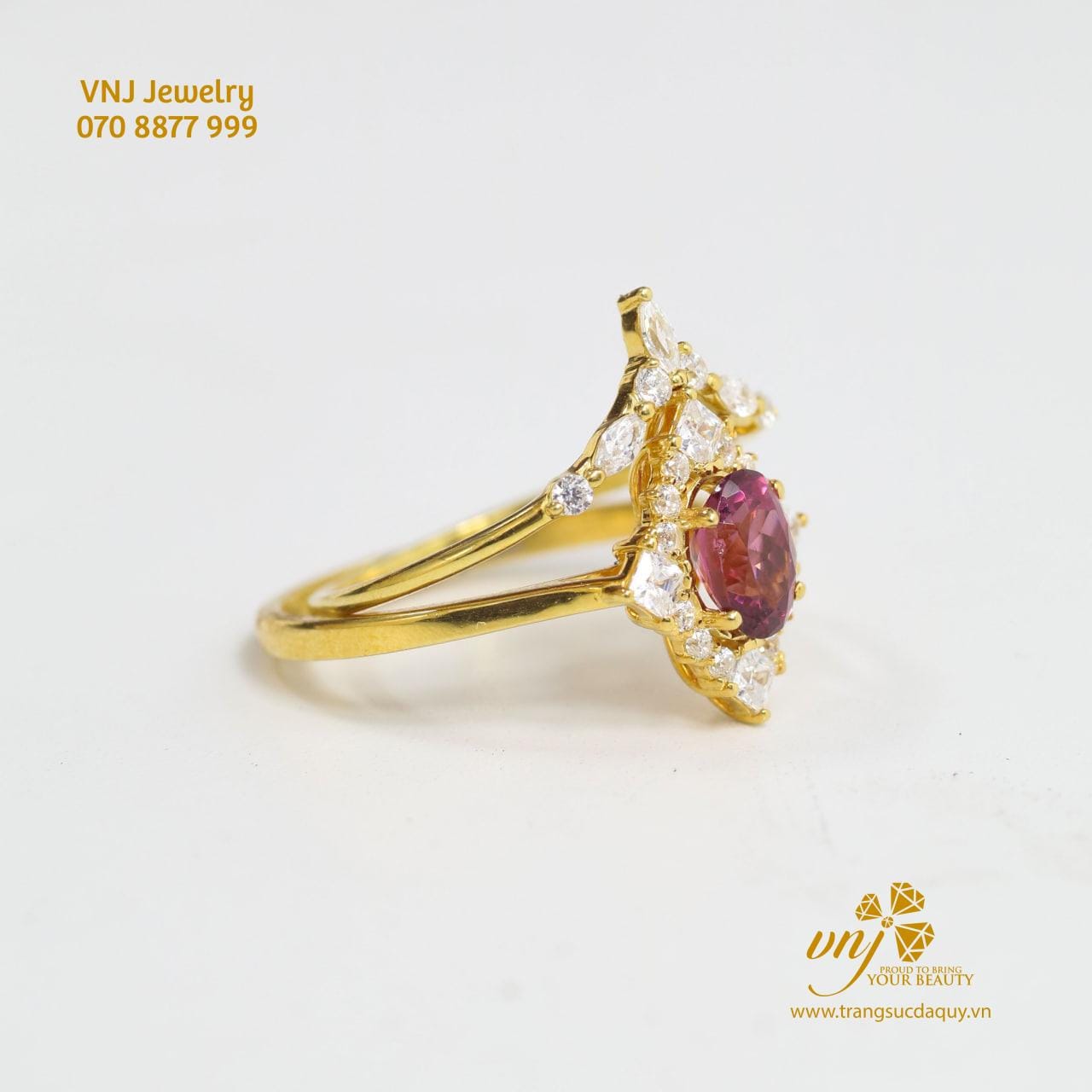 Nhẫn Combo Spinel (2)