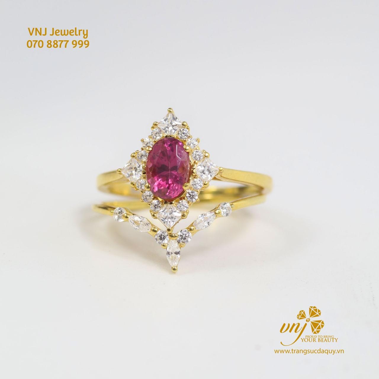 Nhẫn Combo Spinel (3)