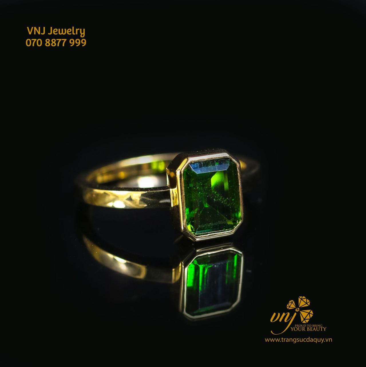 Nhẫn Peridot Unisex NWP12