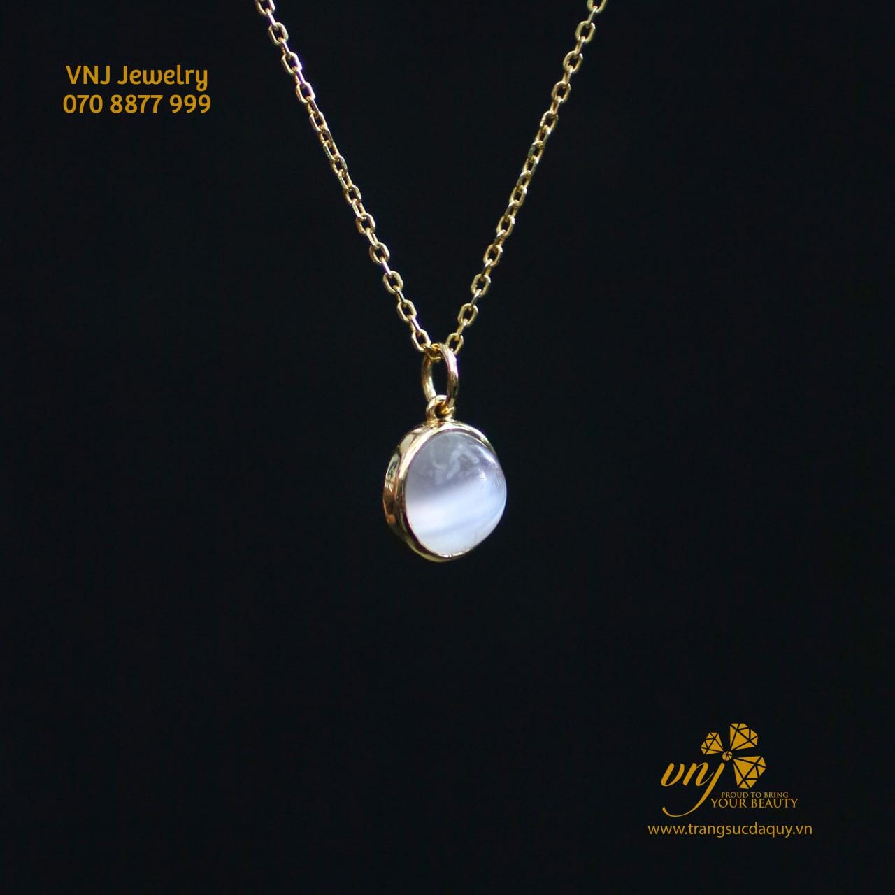 Mặt Dây Chuyền Opal Thiên Nhiên MDO2