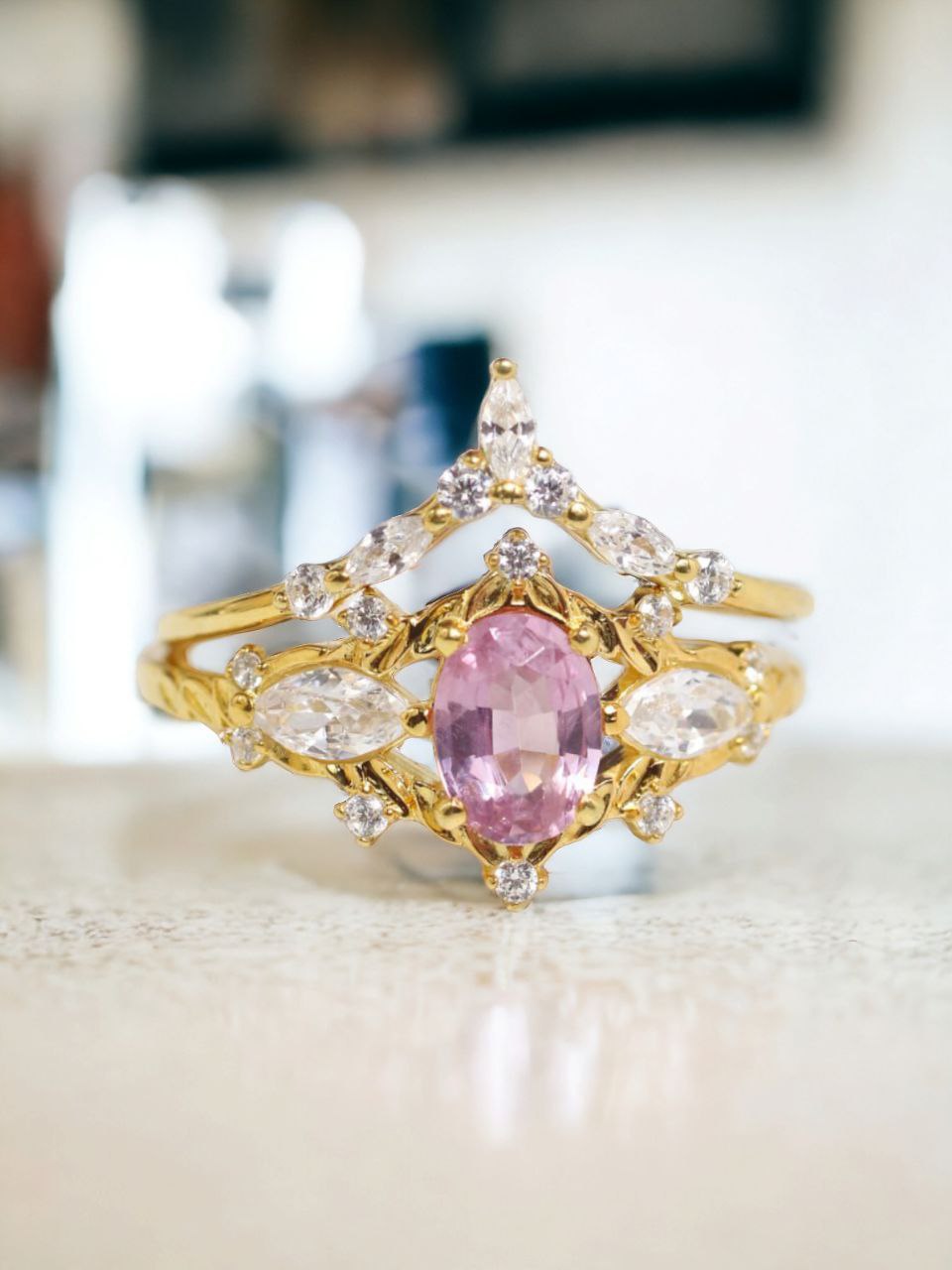 Nhẫn Spinel Hồng Thiên Nhiên Nwsi10 (sao Chép)