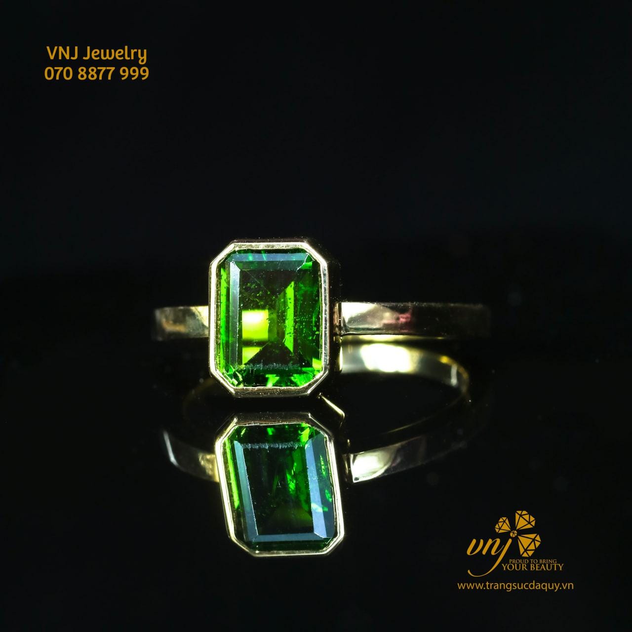 Nhẫn Peridot Unisex NWP12